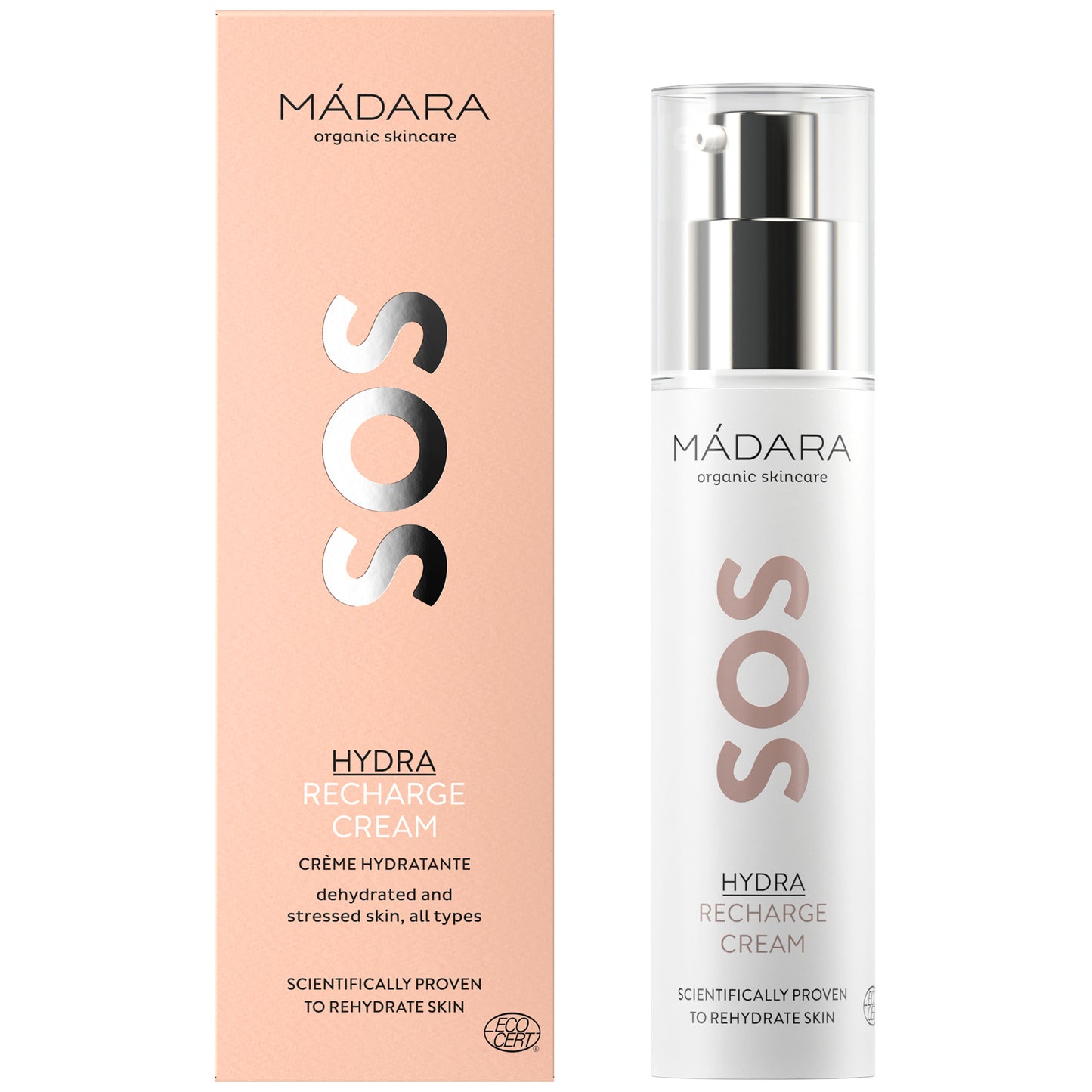MÁDARA SOS Hydra Recharge cream