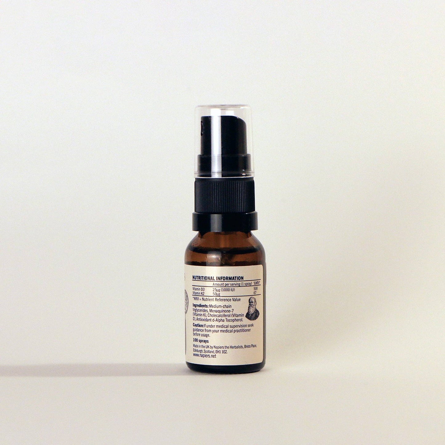 Napiers Vitamin D3 & K2 Spray