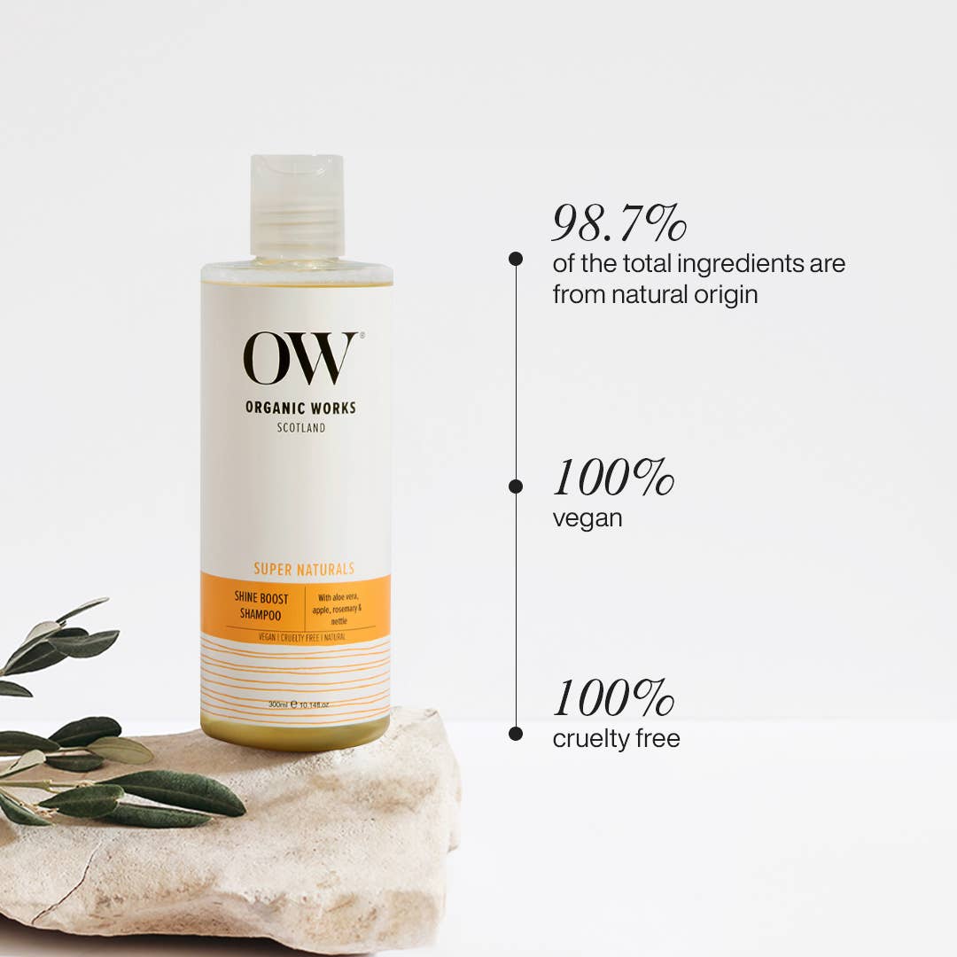 Organic Works Shine Boost Shampoo