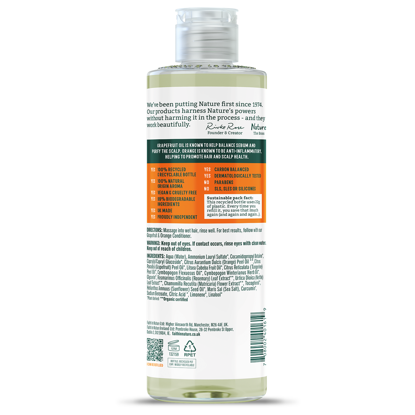 Faith in Nature Grapefruit & Orange Shampoo